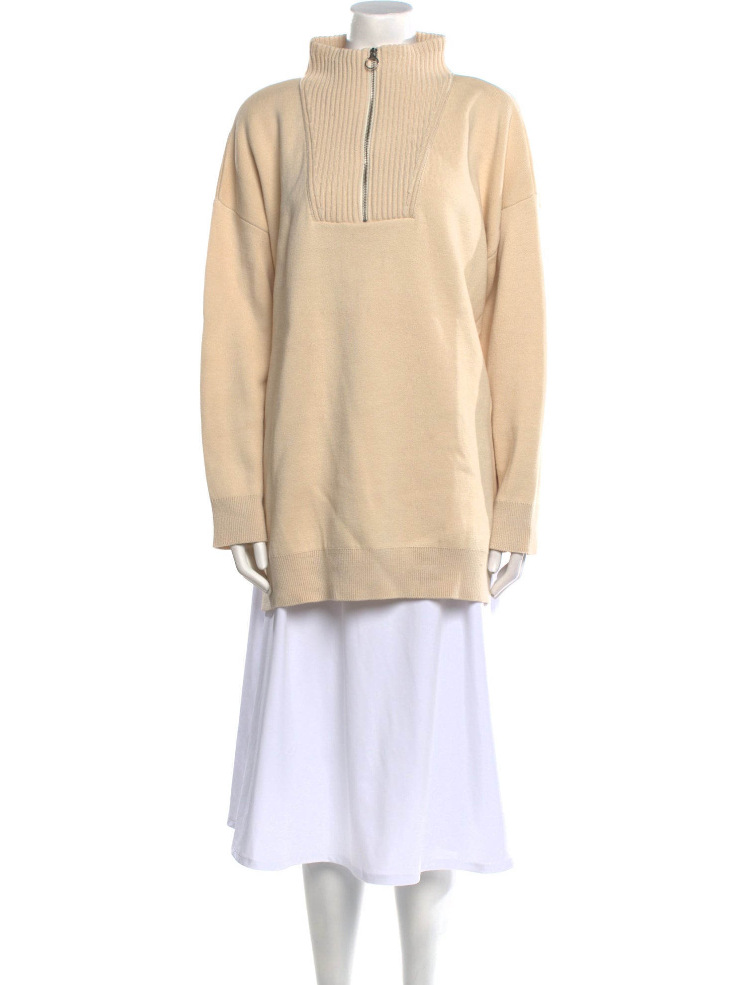 Closed Mock Neck Sweater