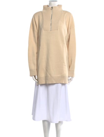 Closed Mock Neck Sweater