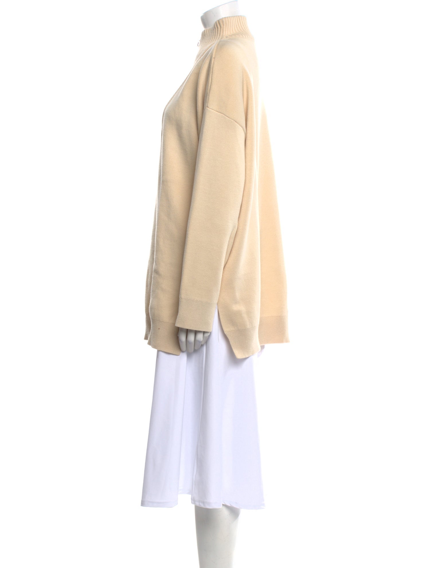 Closed Mock Neck Sweater