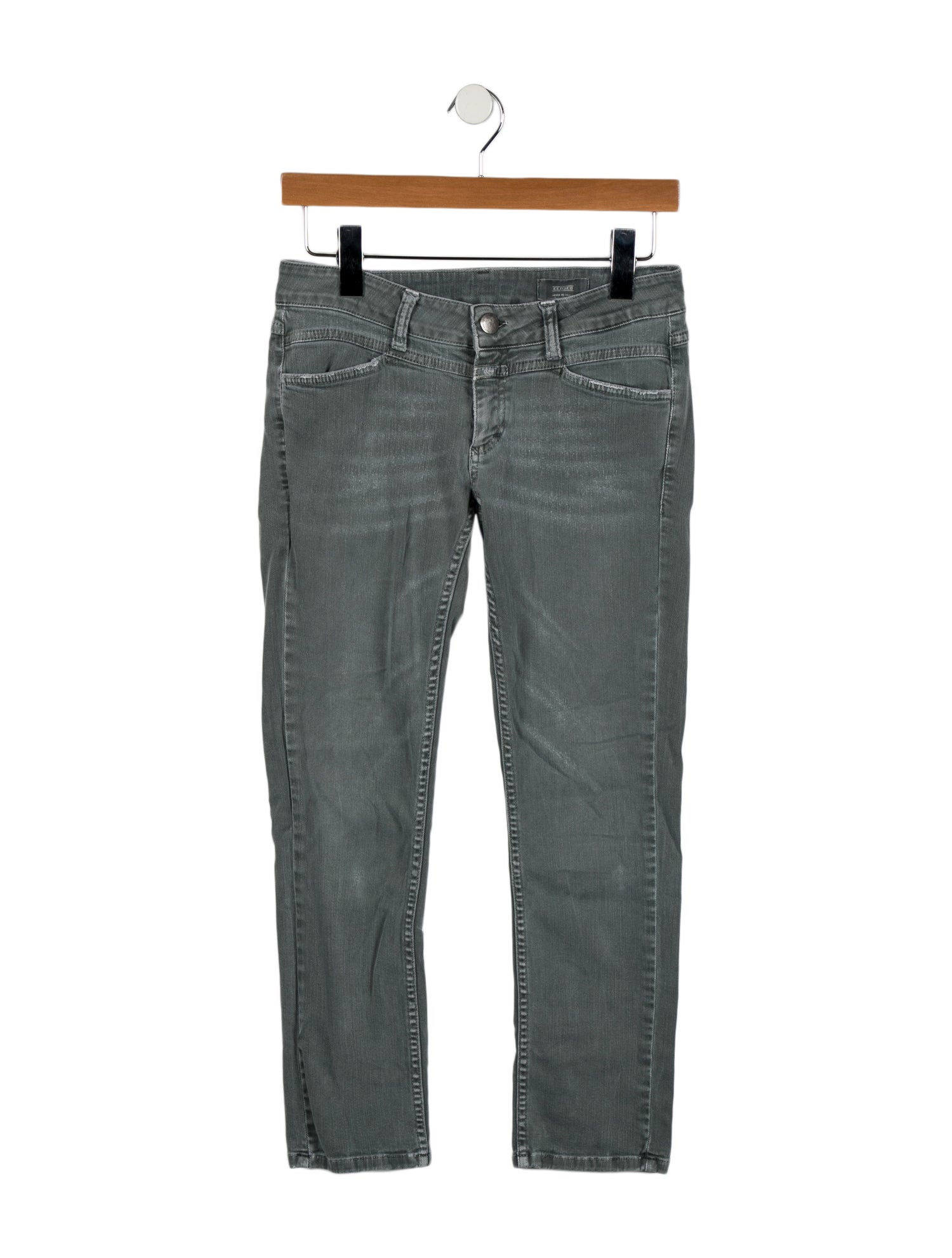 Closed Low-Rise Straight Leg Jeans