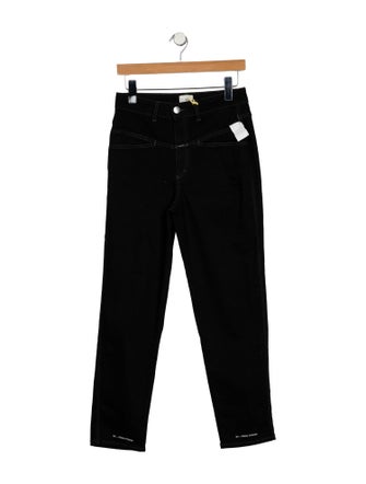 Closed High-Rise Straight Leg Jeans