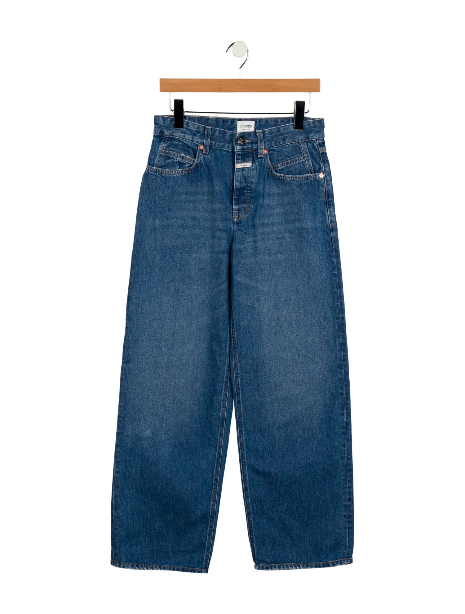 Closed Mid-Rise Wide Leg Jeans