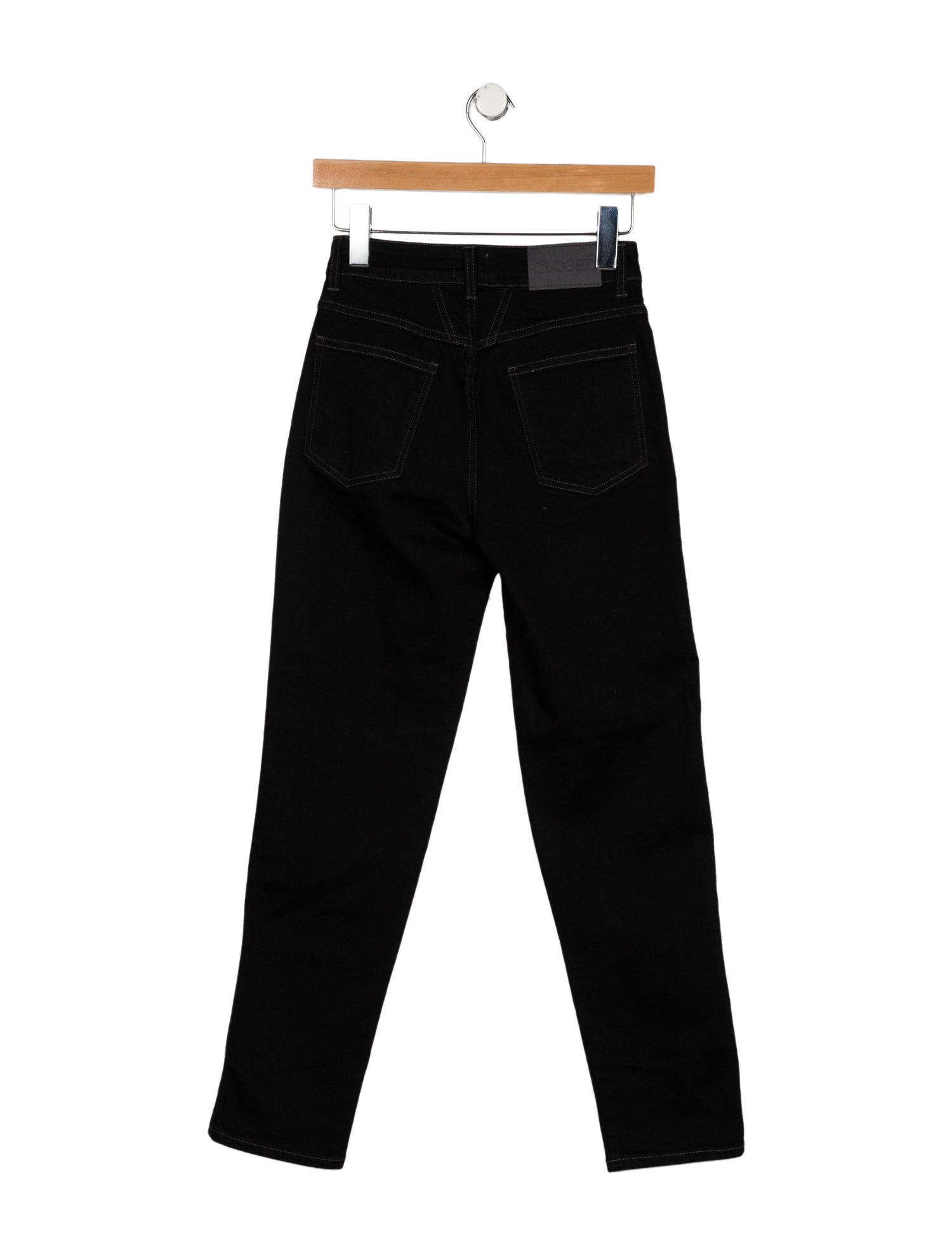 Closed High-Rise Straight Leg Jeans