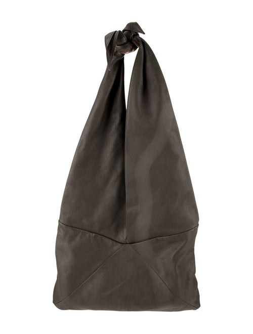 Closed Leather Backpack