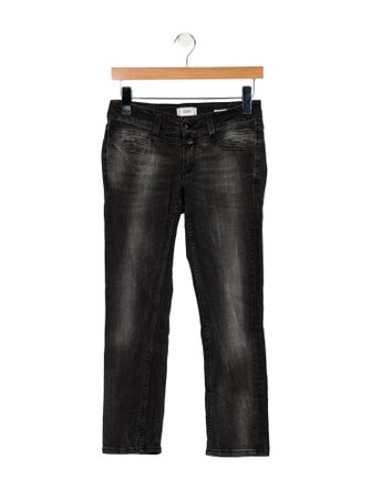 Closed Low-Rise Straight Leg Jeans