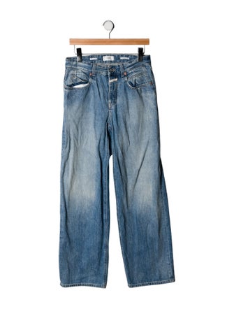 Closed Mid-Rise Wide Leg Jeans