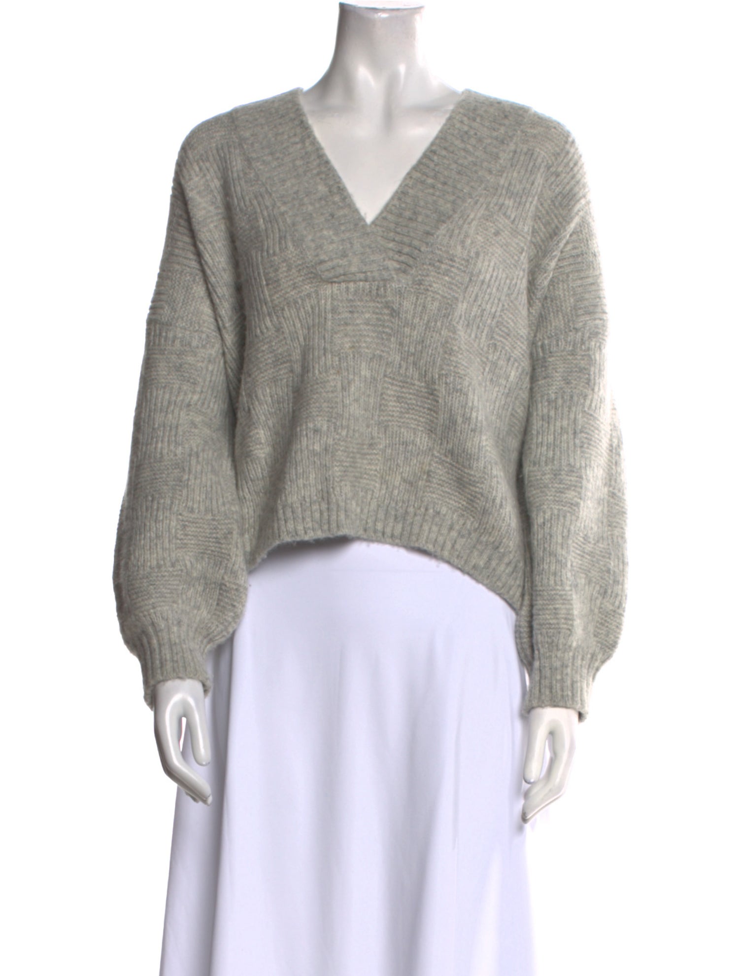 Closed V-Neck Sweater