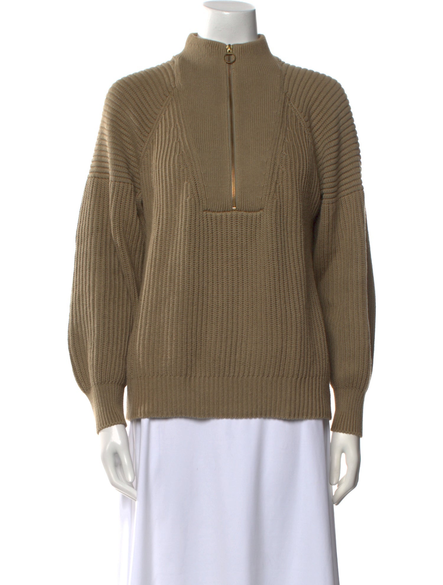 Closed Mock Neck Sweater