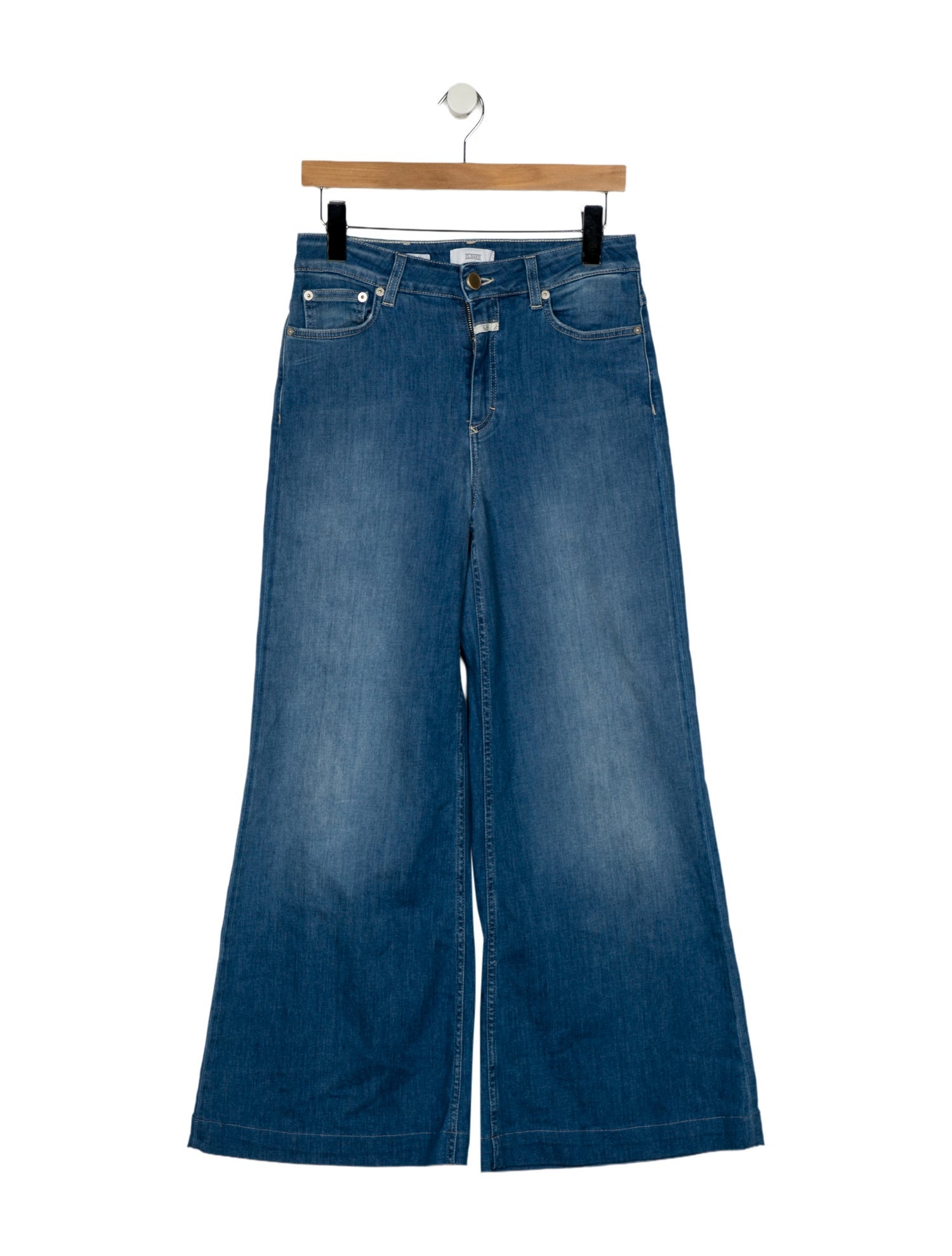 Closed Mid-Rise Wide Leg Jeans