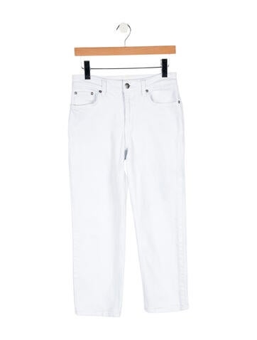 Pre-owned Closed Mid-rise Straight Leg Jeans In Blue