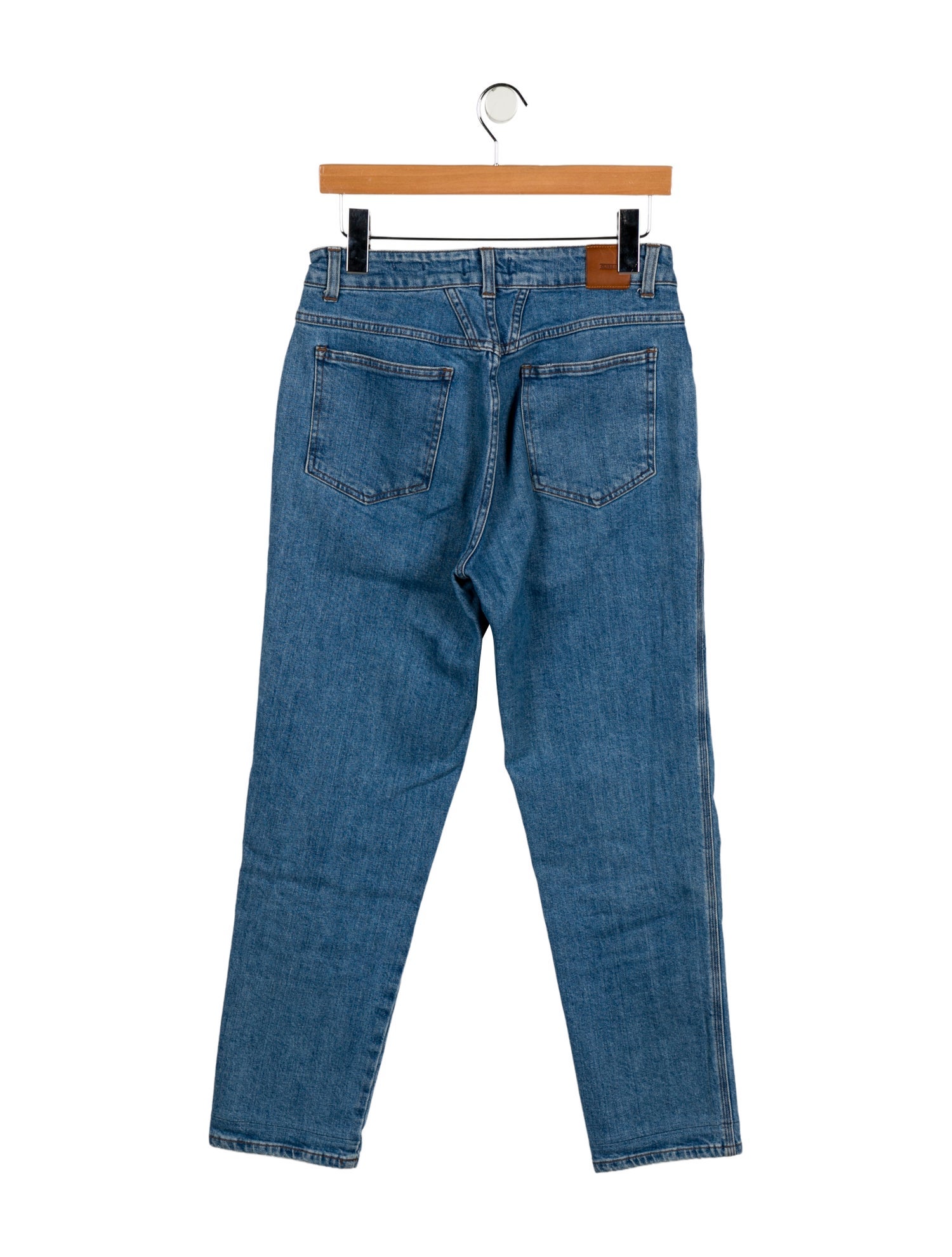 Closed High-Rise Straight Leg Jeans
