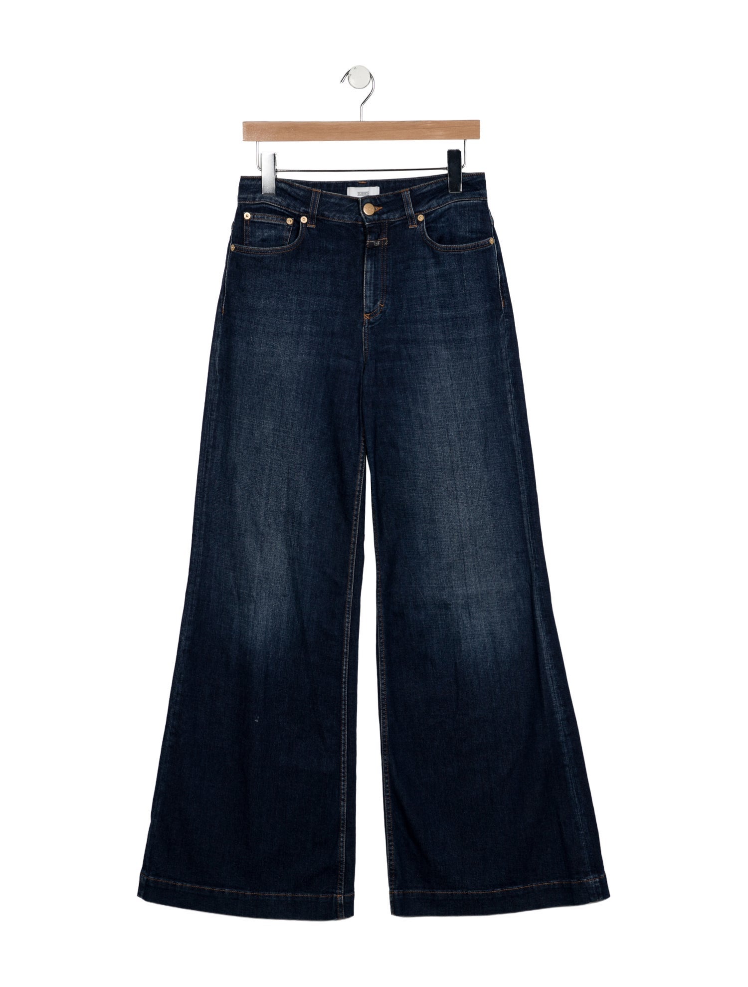 Closed Mid-Rise Wide Leg Jeans