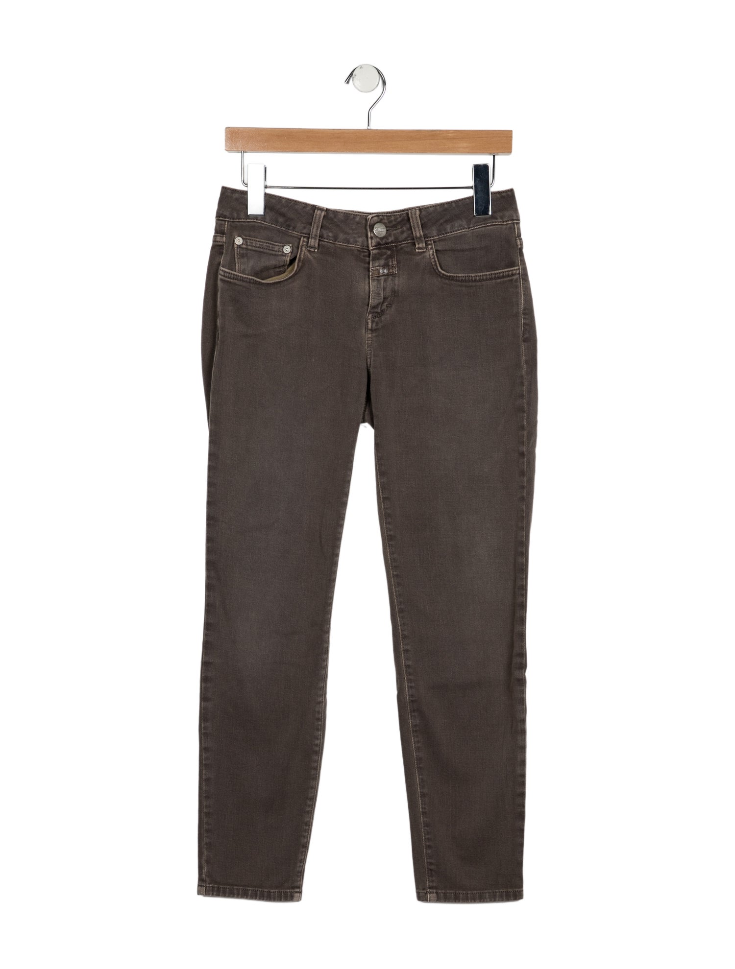 Closed Mid-Rise Straight Leg Jeans