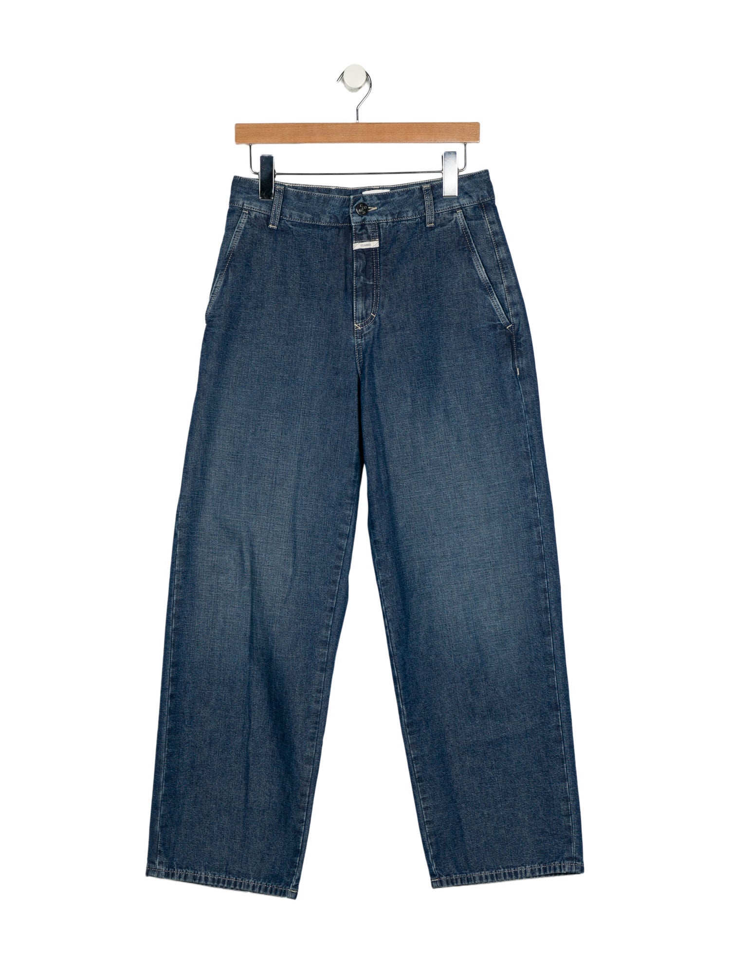 Closed High-Rise Wide Leg Jeans