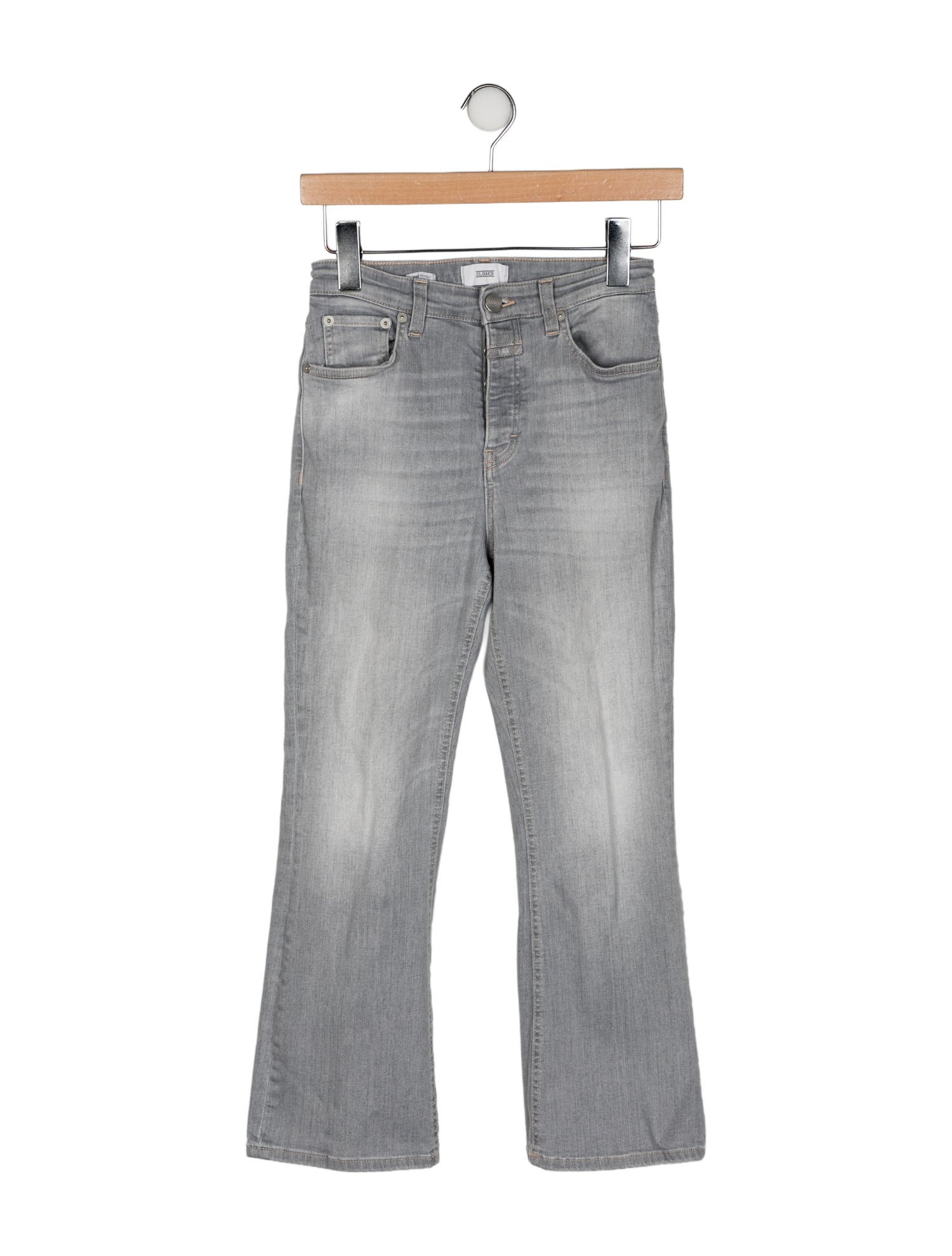 Closed Mid-Rise Straight Leg Jeans