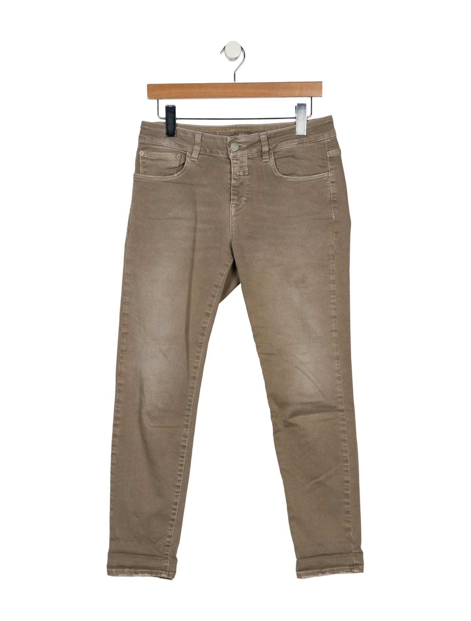 Closed Mid-Rise Straight Leg Jeans