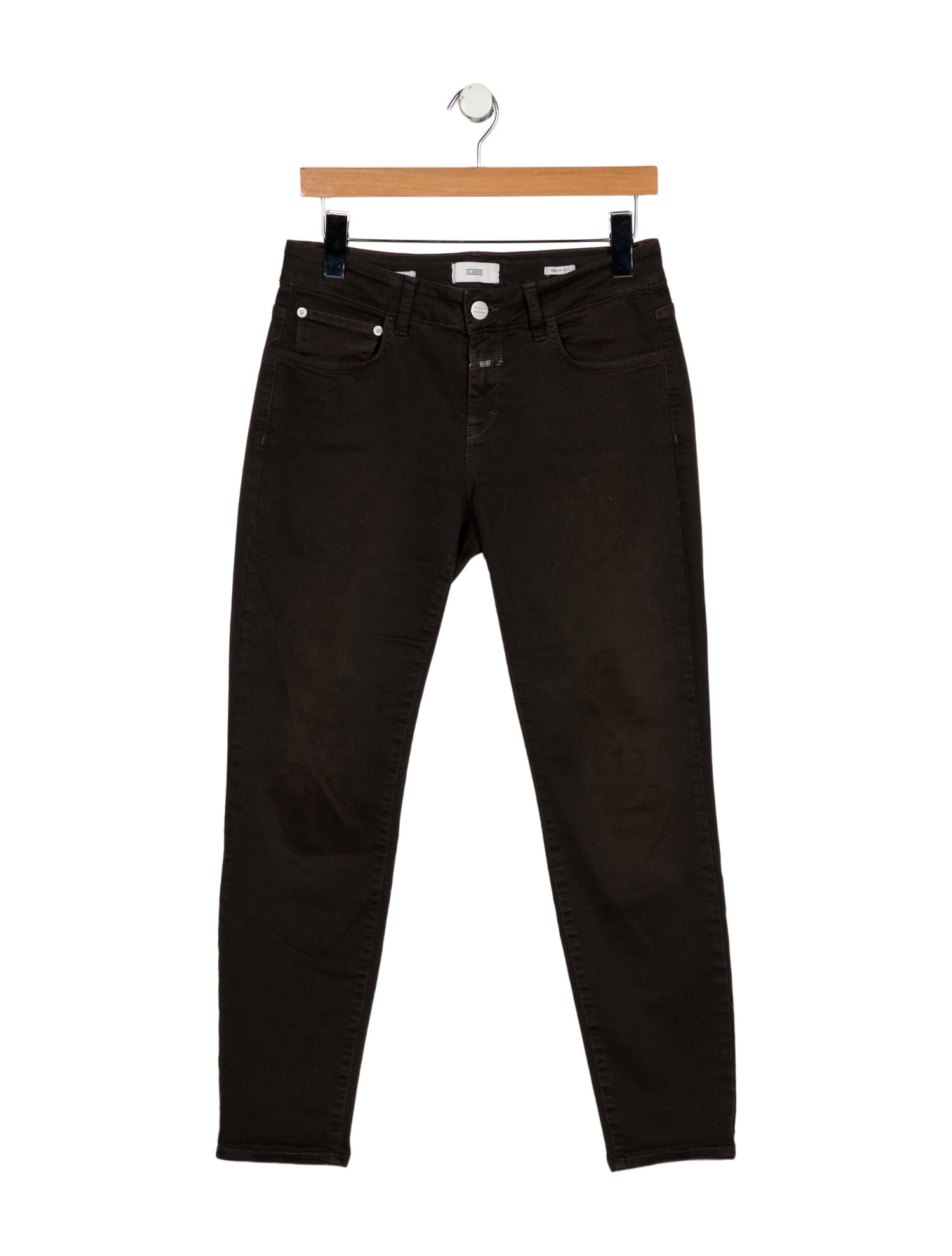Closed Mid-Rise Straight Leg Jeans