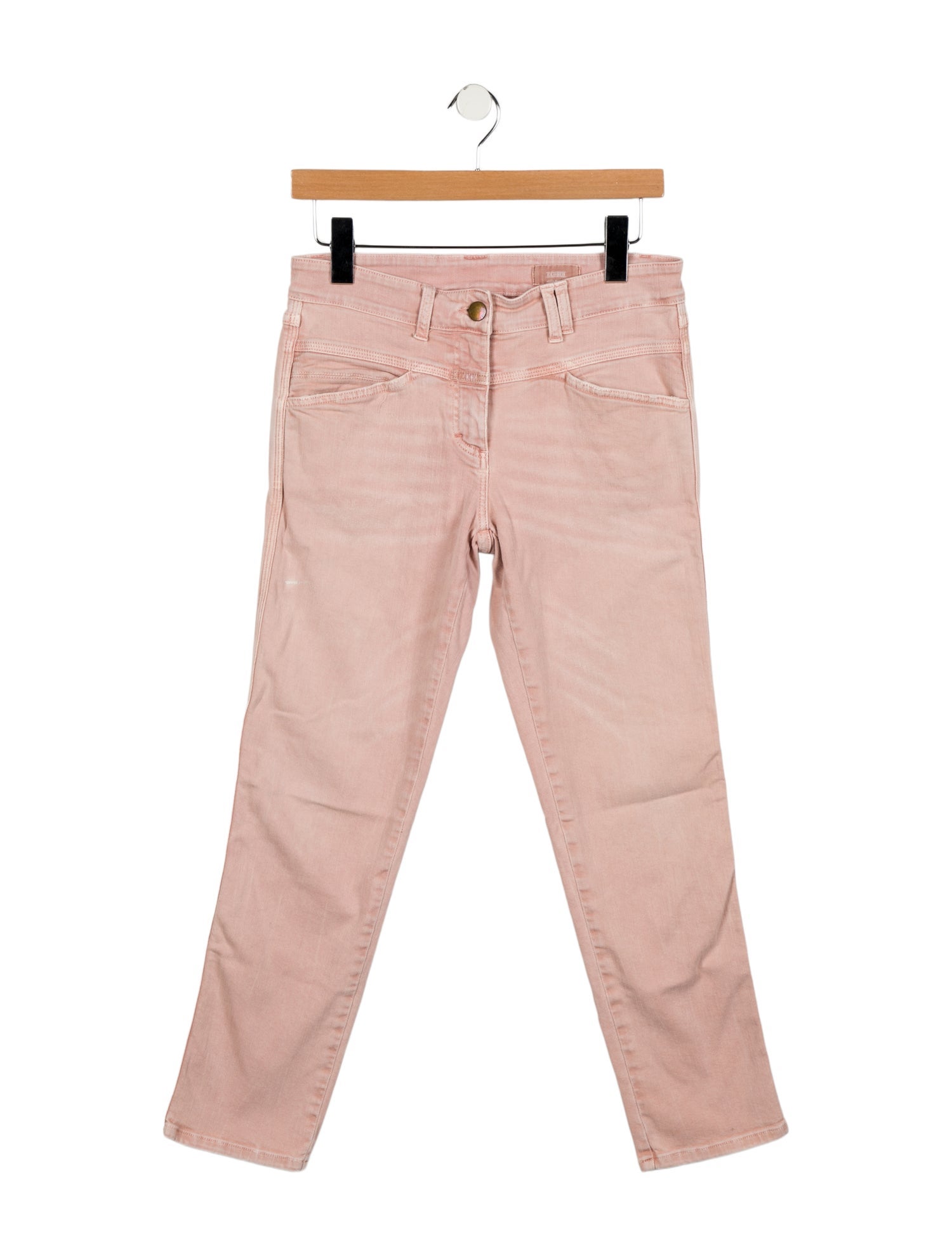 Closed Mid-Rise Straight Leg Jeans
