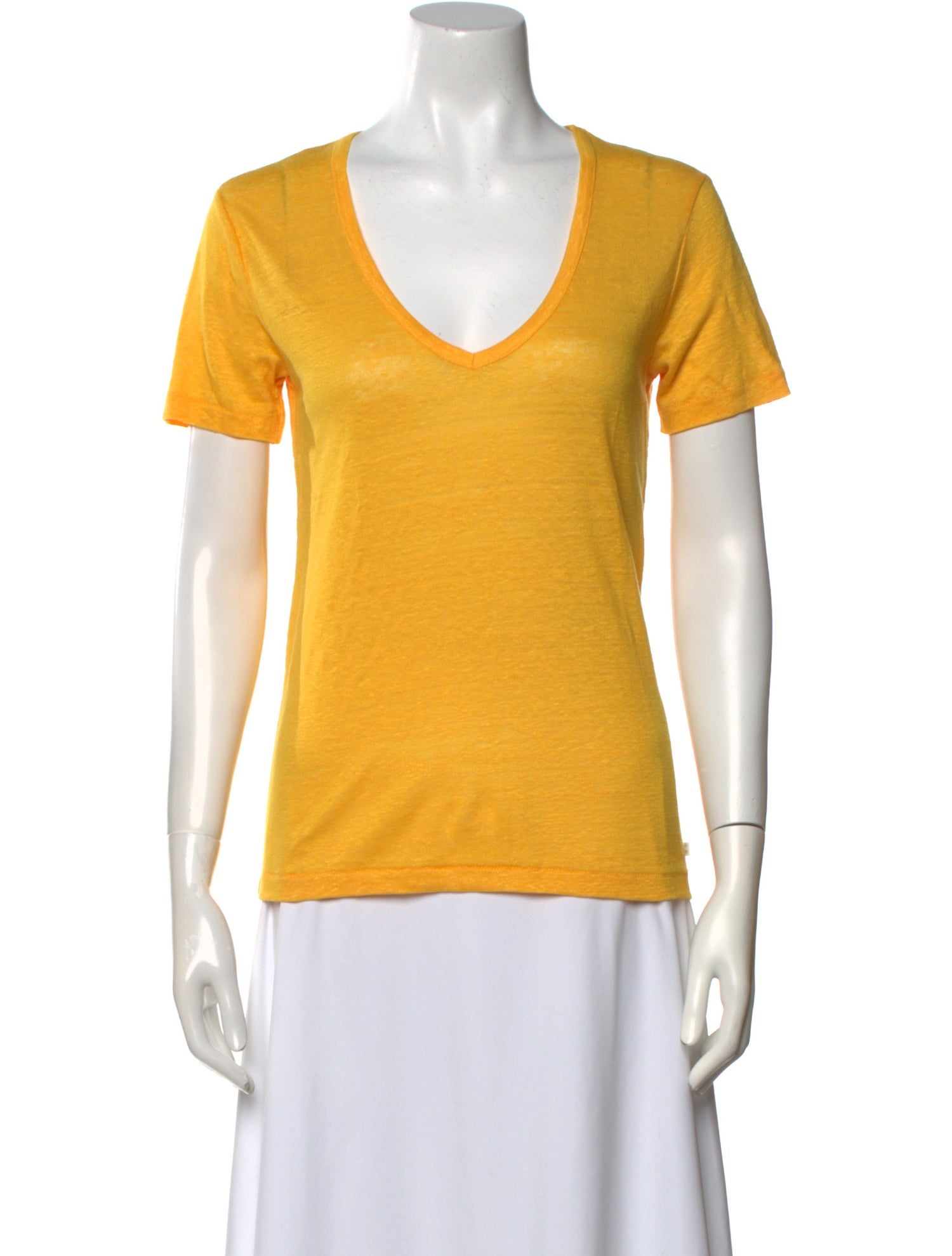 Closed Linen V-Neck T-Shirt