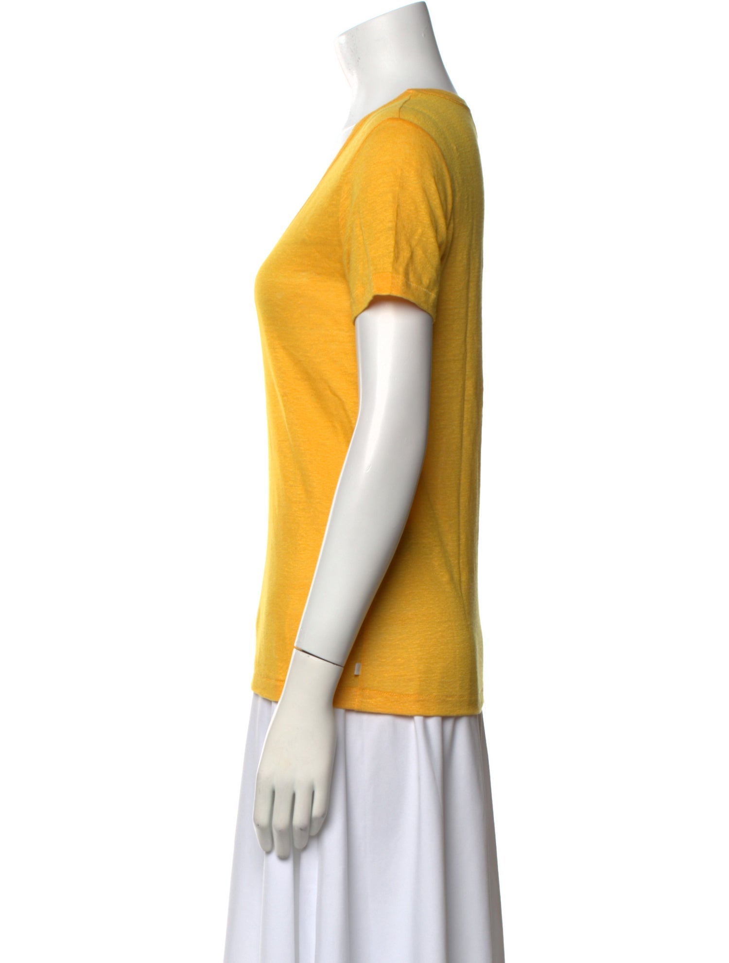 Closed Linen V-Neck T-Shirt