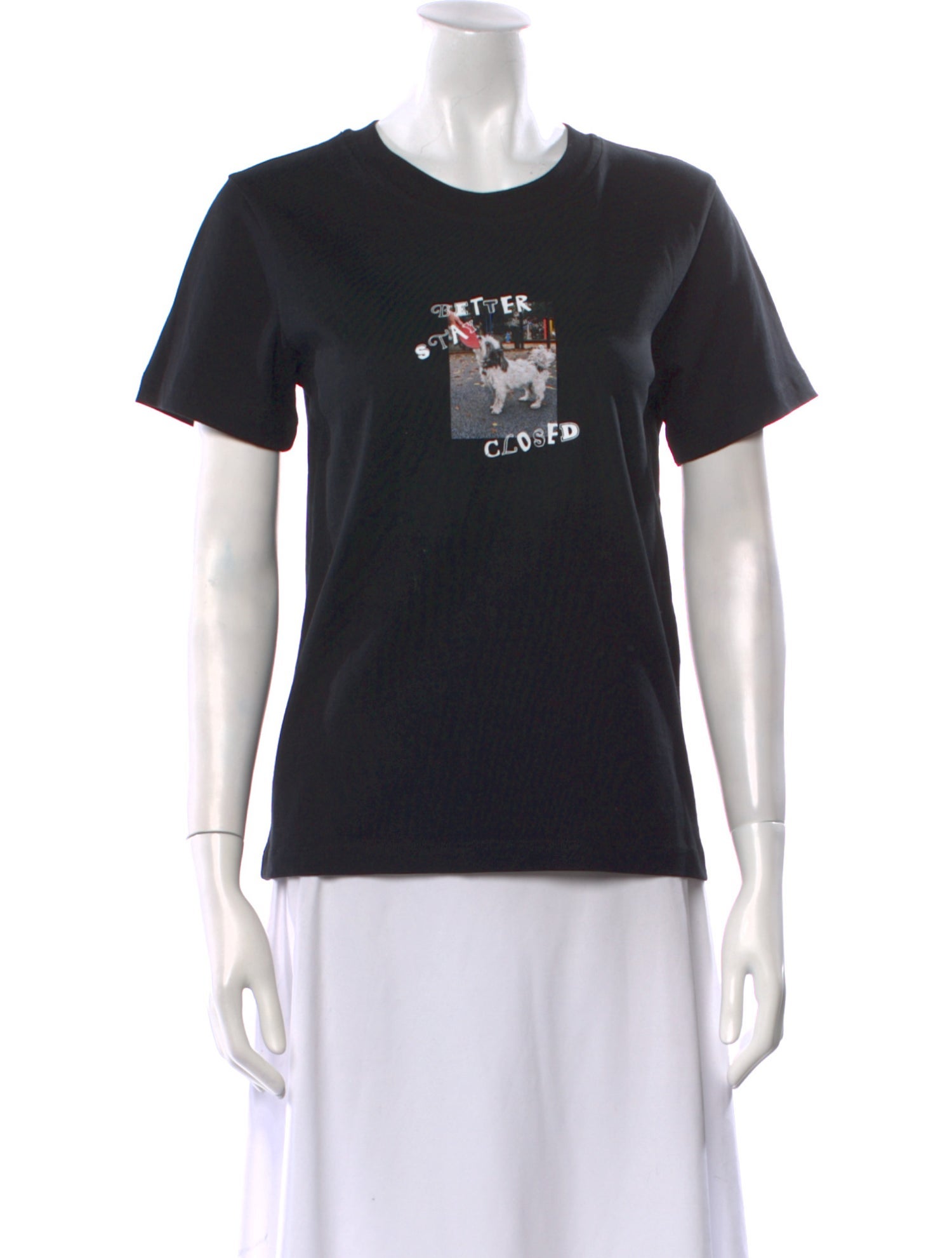 Closed Graphic Print Crew Neck T-Shirt