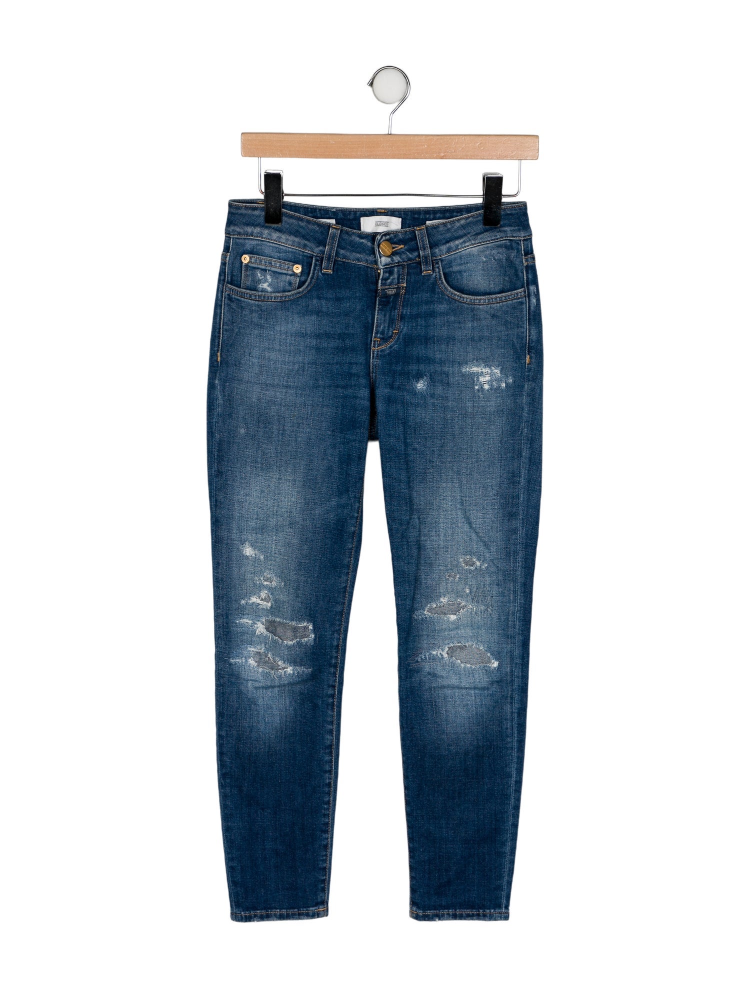 Closed Mid-Rise Skinny Leg Jeans