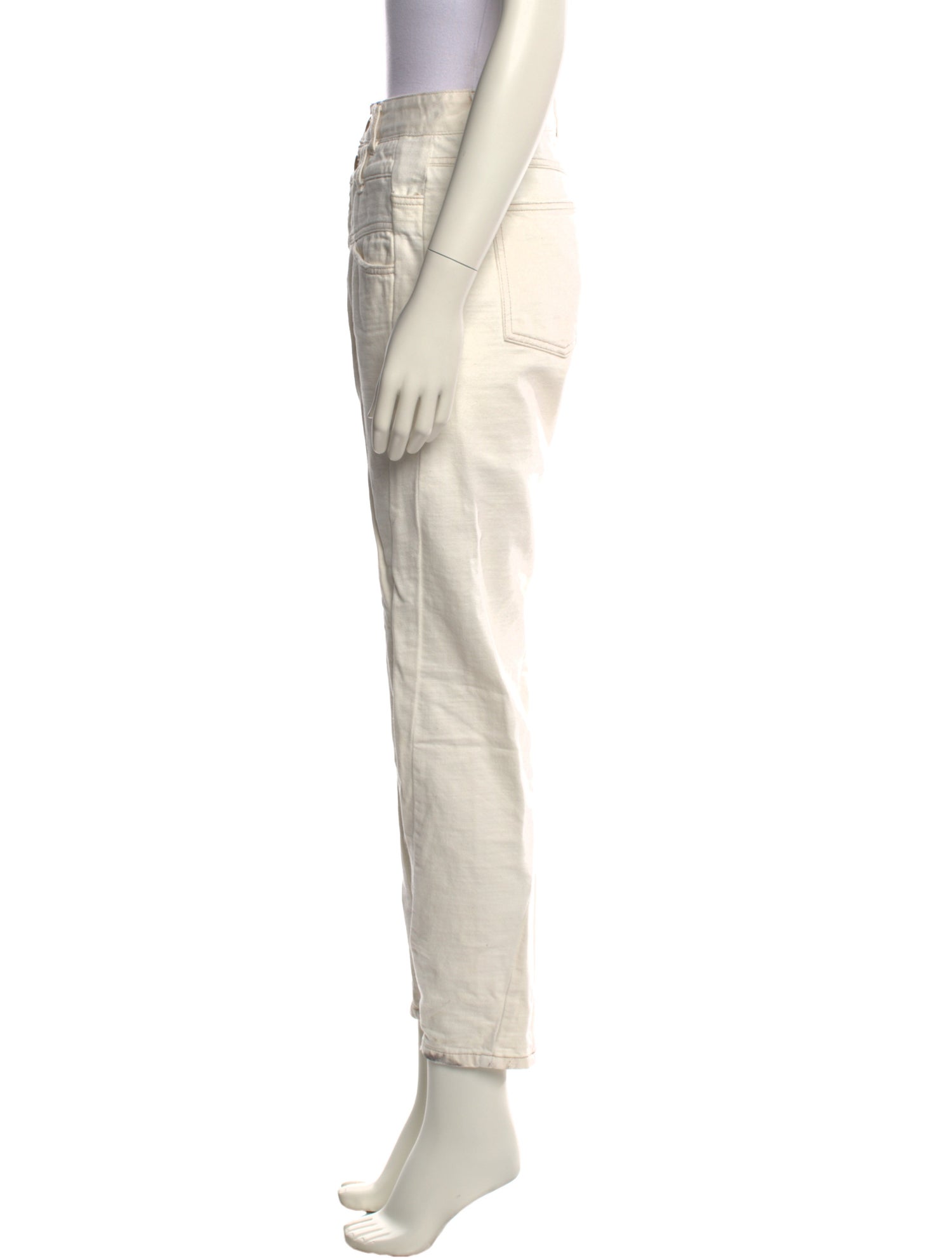 Closed High-Rise Straight Leg Jeans