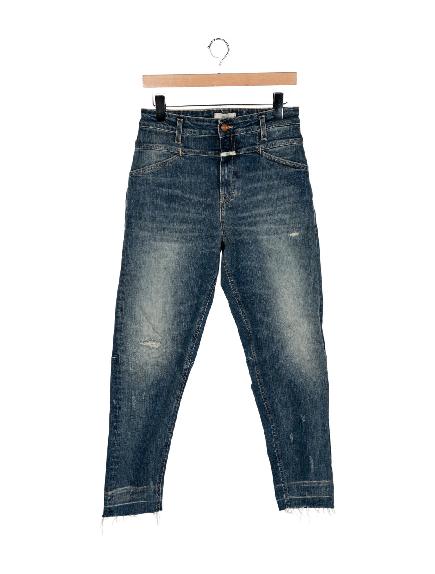 Closed High-Rise Skinny Leg Jeans