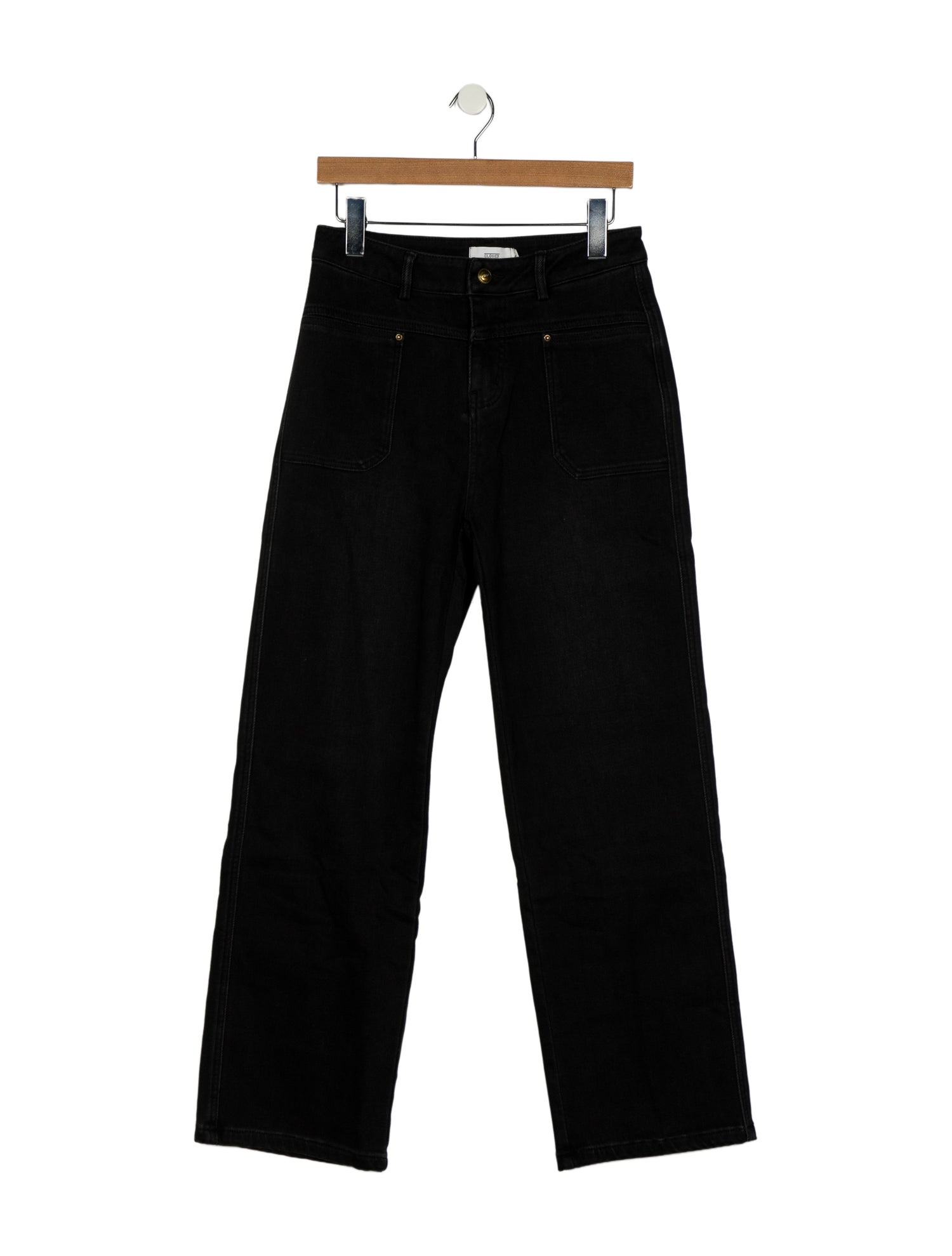 Closed High-Rise Wide Leg Jeans