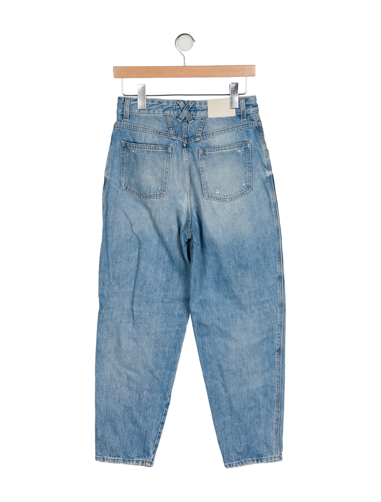 Closed High-Rise Straight Leg Jeans