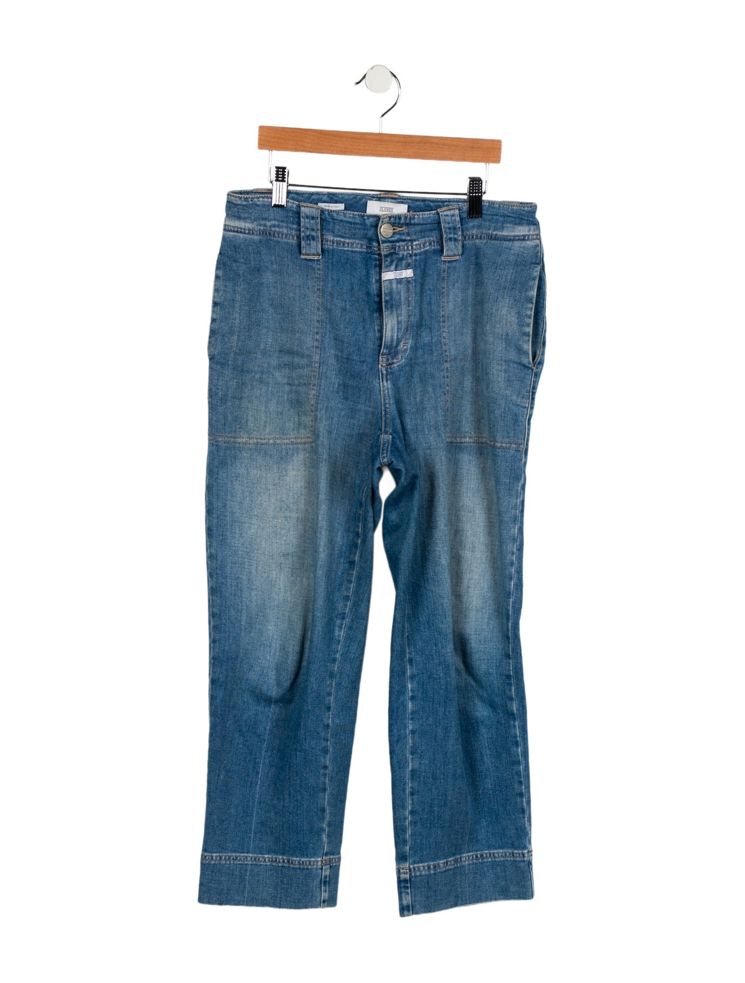 Closed Mid-Rise Straight Leg Jeans