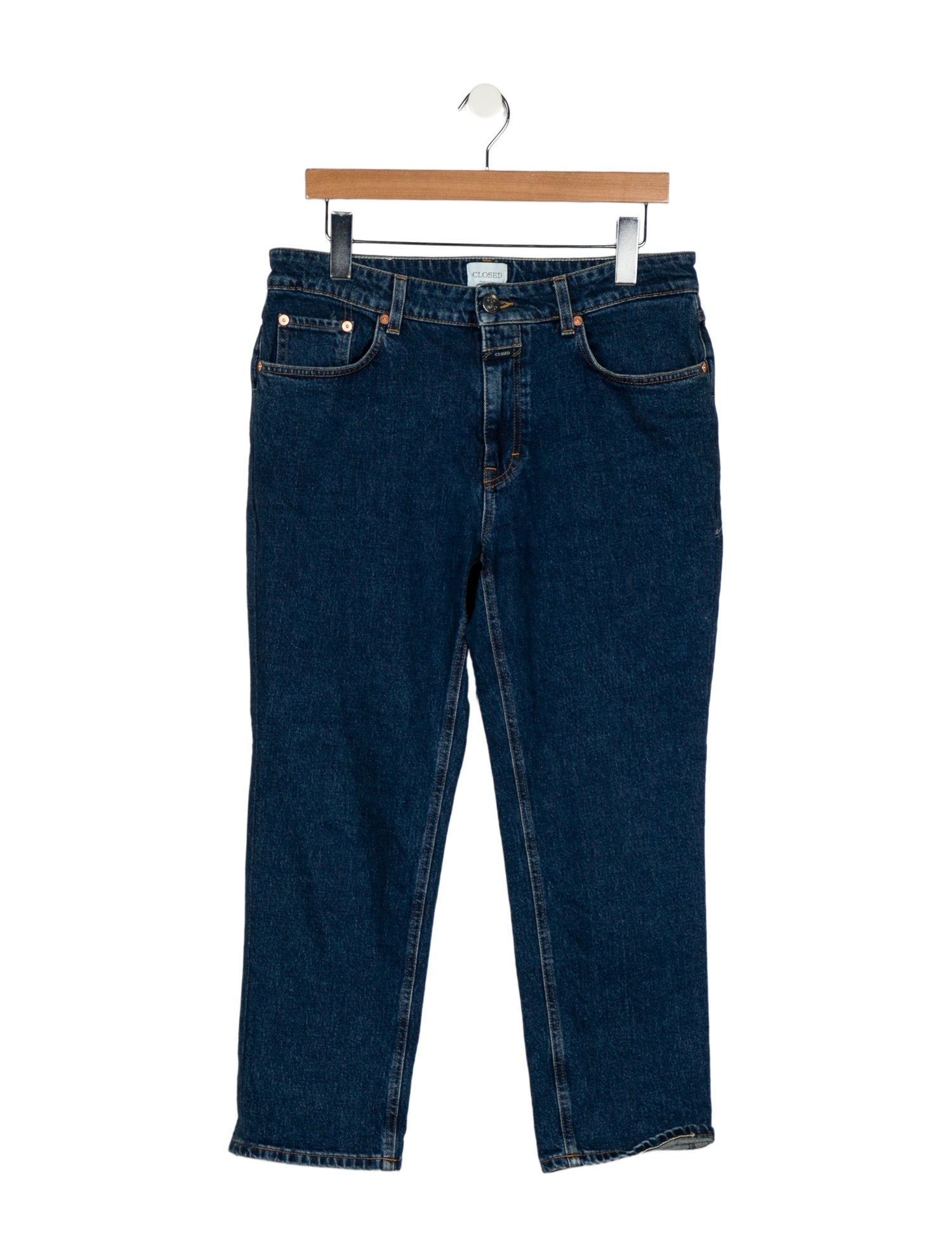 Closed Mid-Rise Straight Leg Jeans