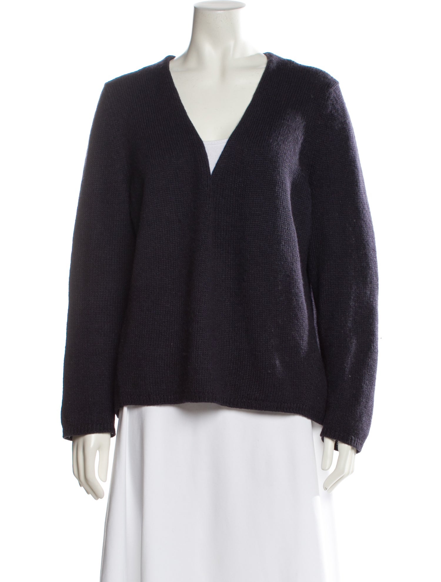 Closed V-Neck Sweater