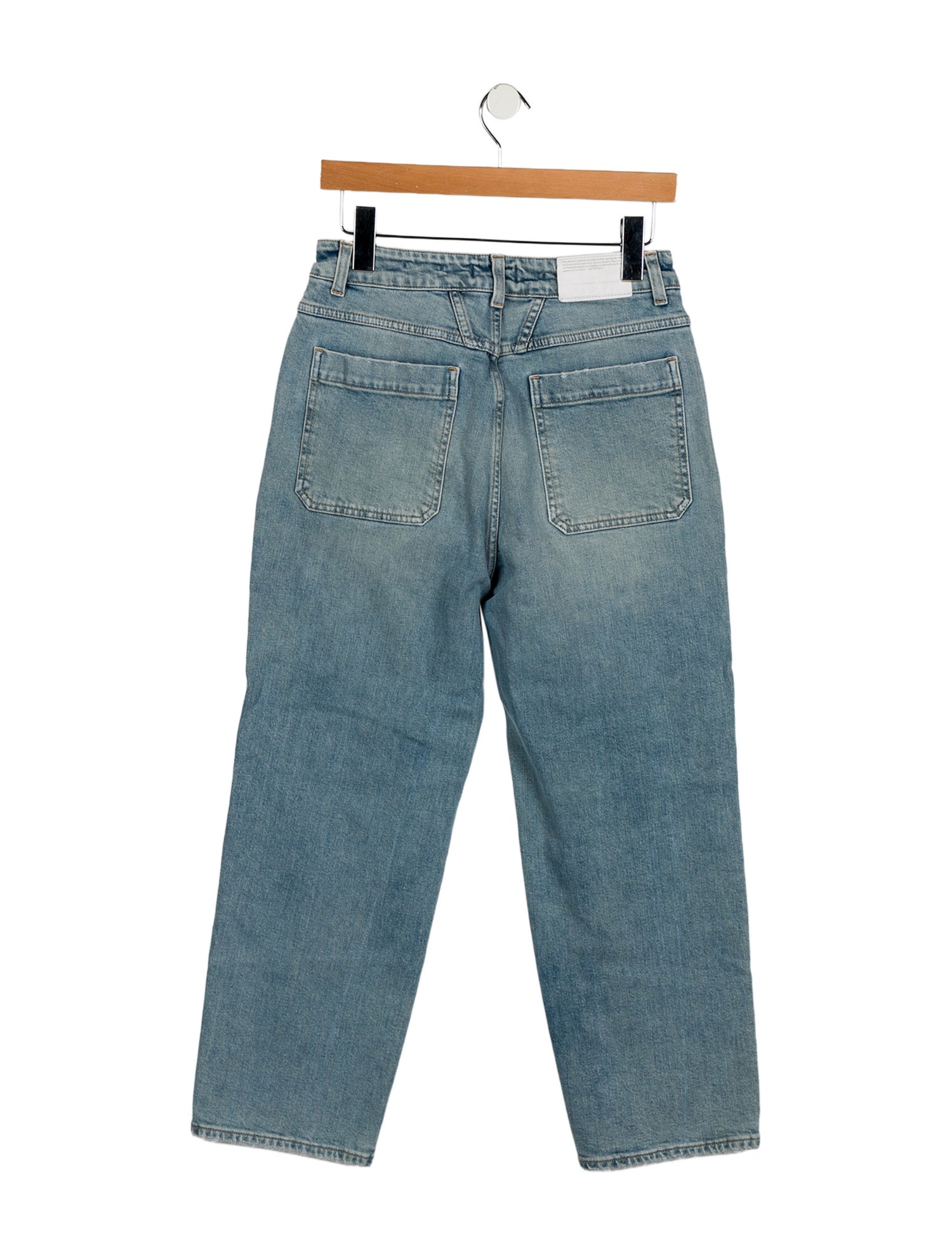 Closed Mid-Rise Straight Leg Jeans