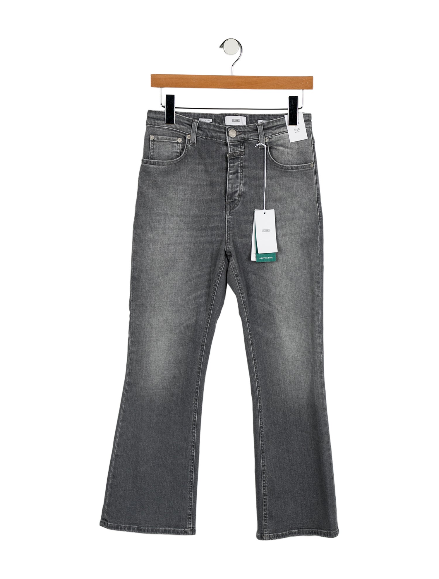 Closed Mid-Rise Straight Leg Jeans