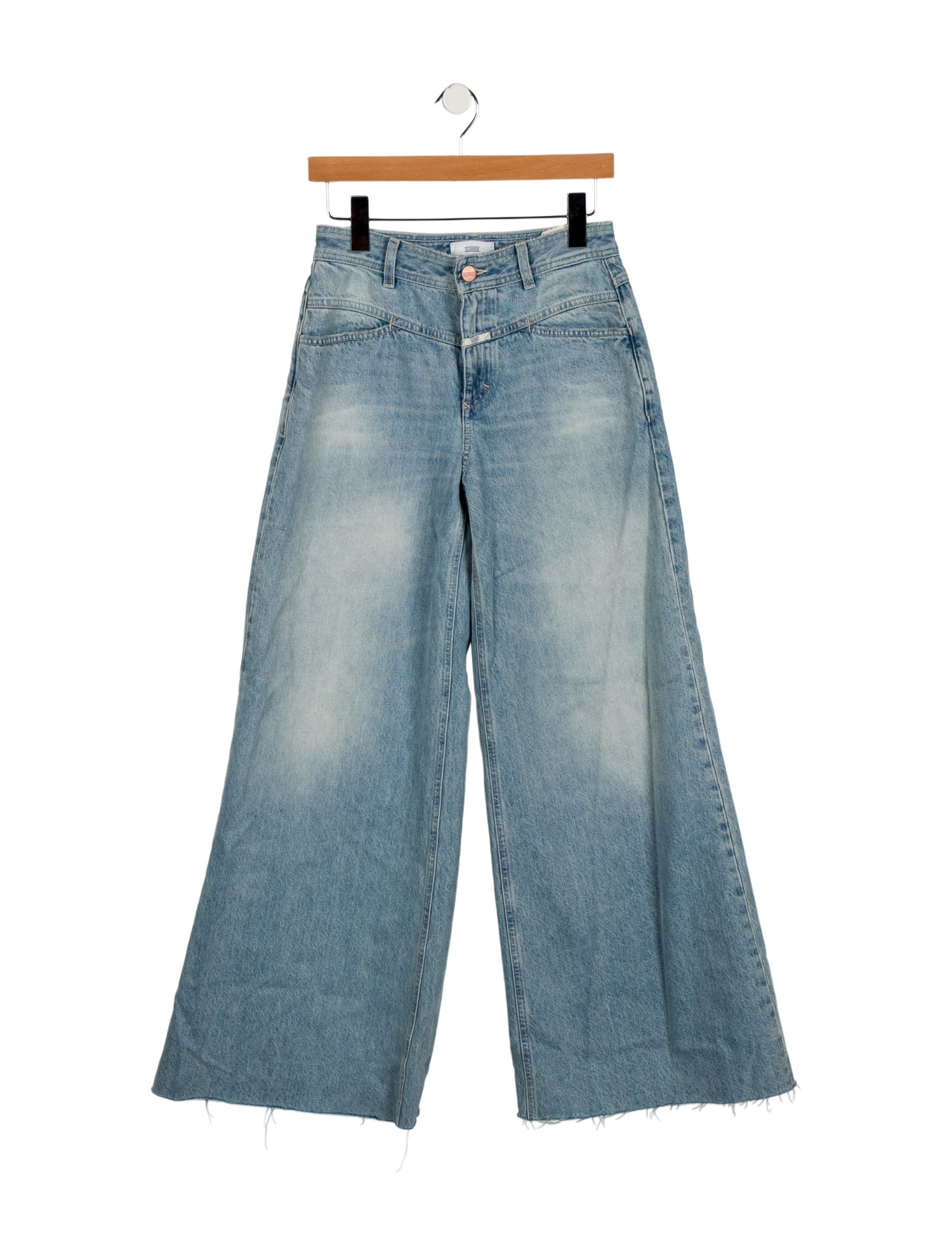 Closed Mid-Rise Wide Leg Jeans