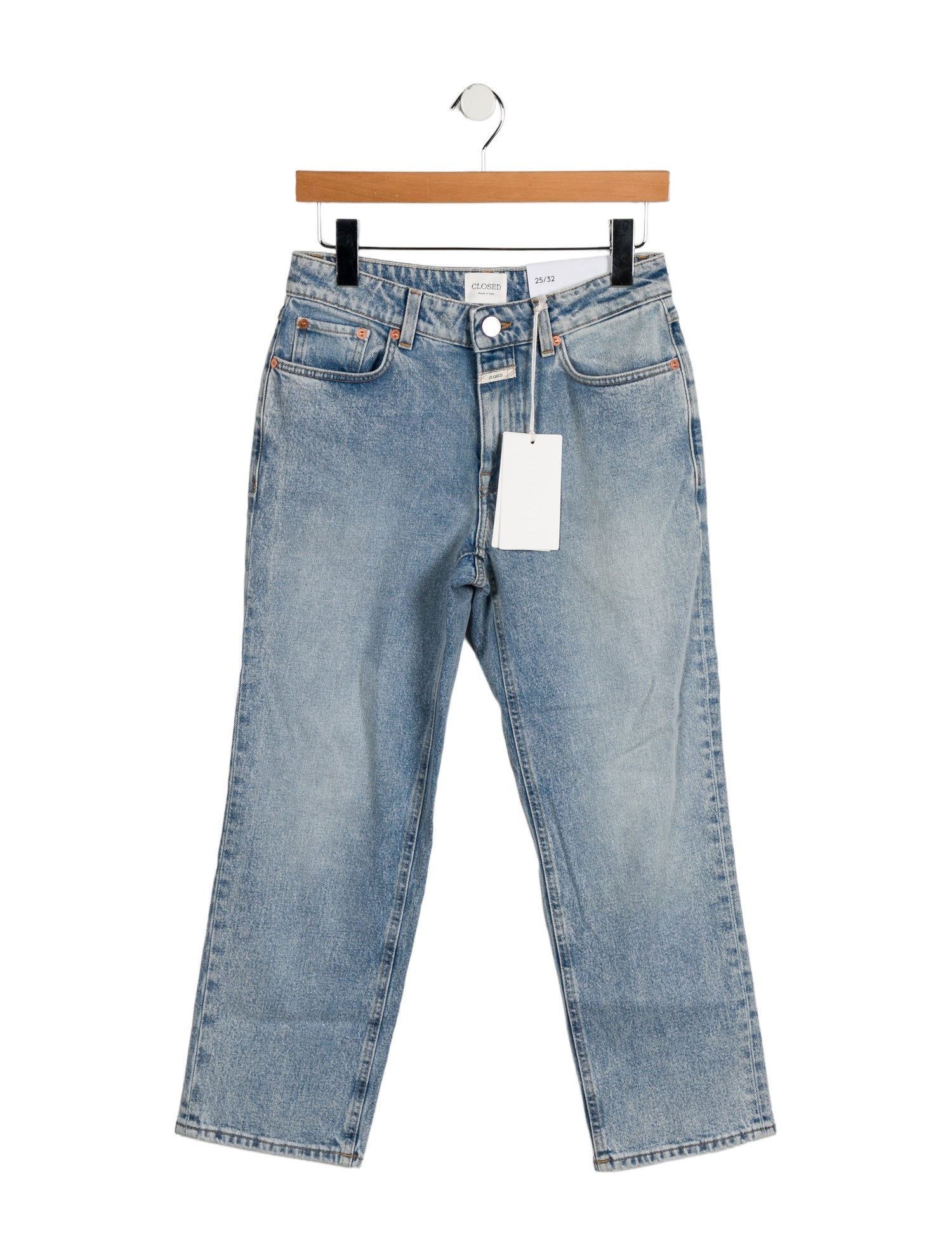 Closed Mid-Rise Straight Leg Jeans w/ Tags
