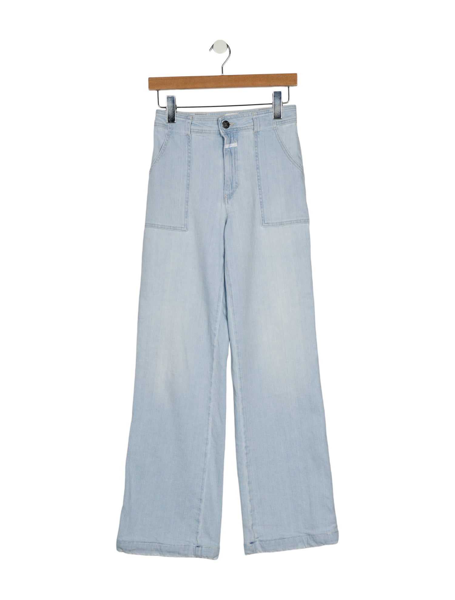 Closed Mid-Rise Wide Leg Jeans