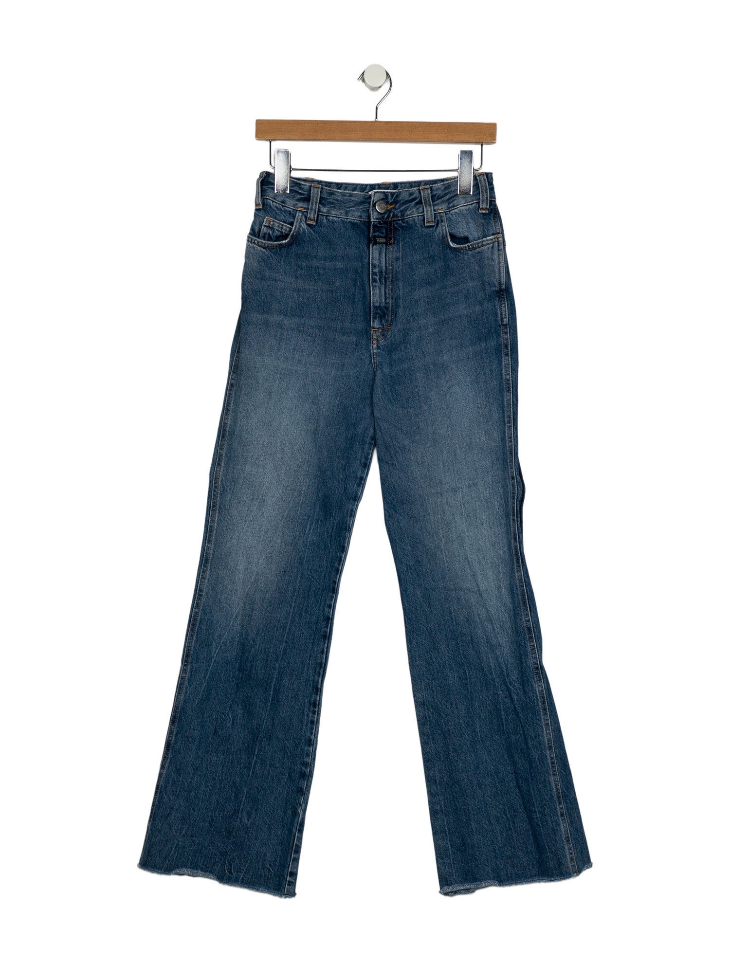 Closed Mid-Rise Wide Leg Jeans