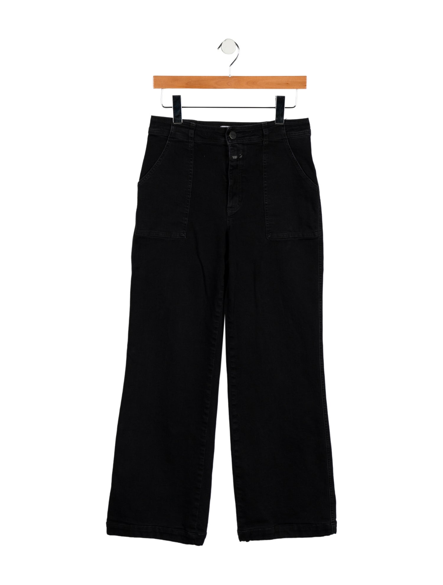 Closed Mid-Rise Wide Leg Jeans