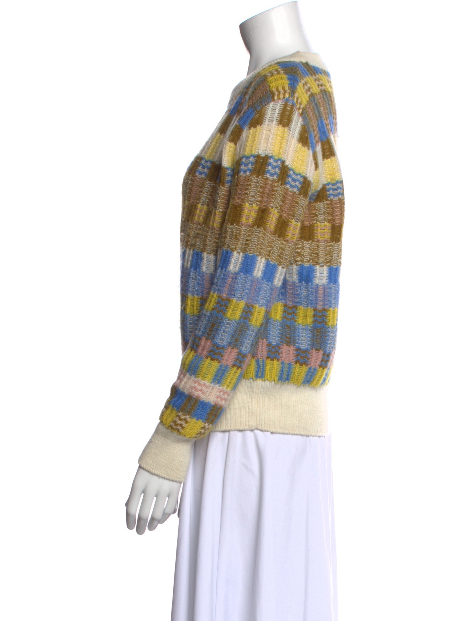 Closed Printed Crew Neck Sweater