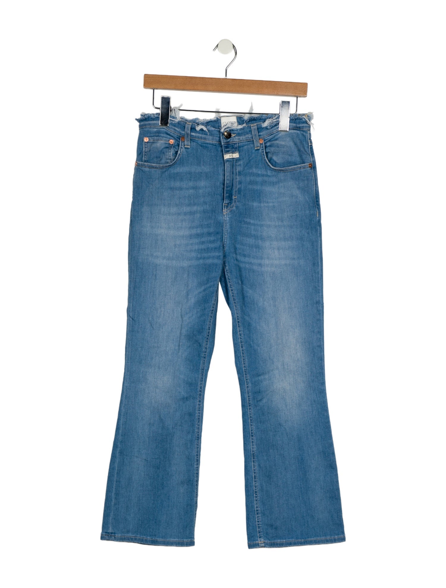 Closed Mid-Rise Wide Leg Jeans