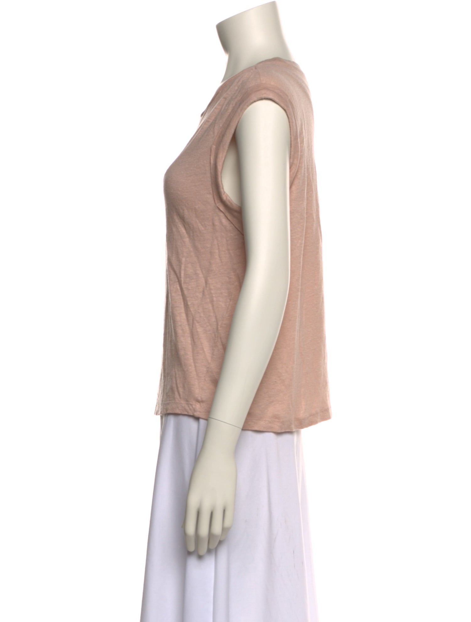 Closed Linen Crew Neck Top