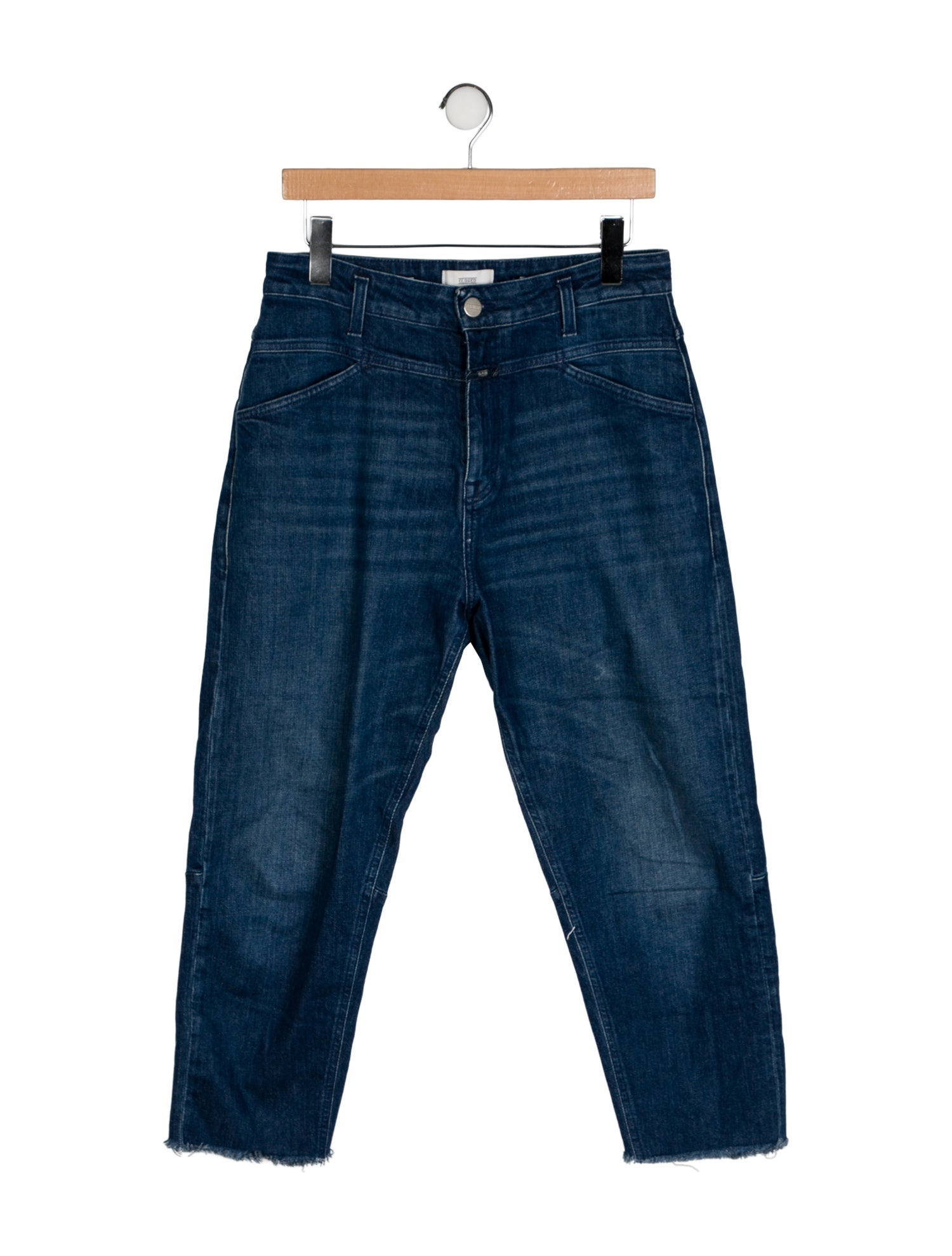 Closed High-Rise Straight Leg Jeans