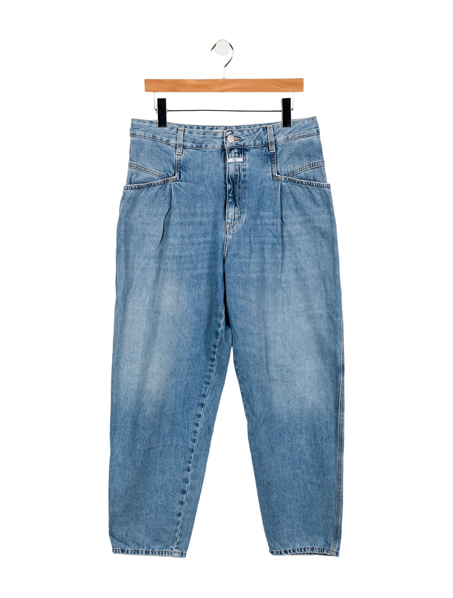 Closed High-Rise Straight Leg Jeans