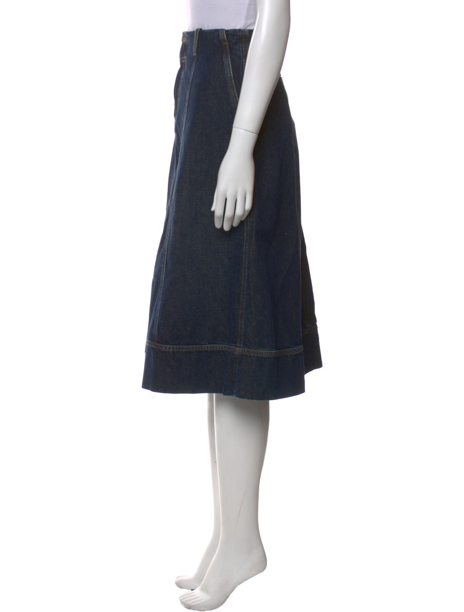 Closed Knee-Length Skirt