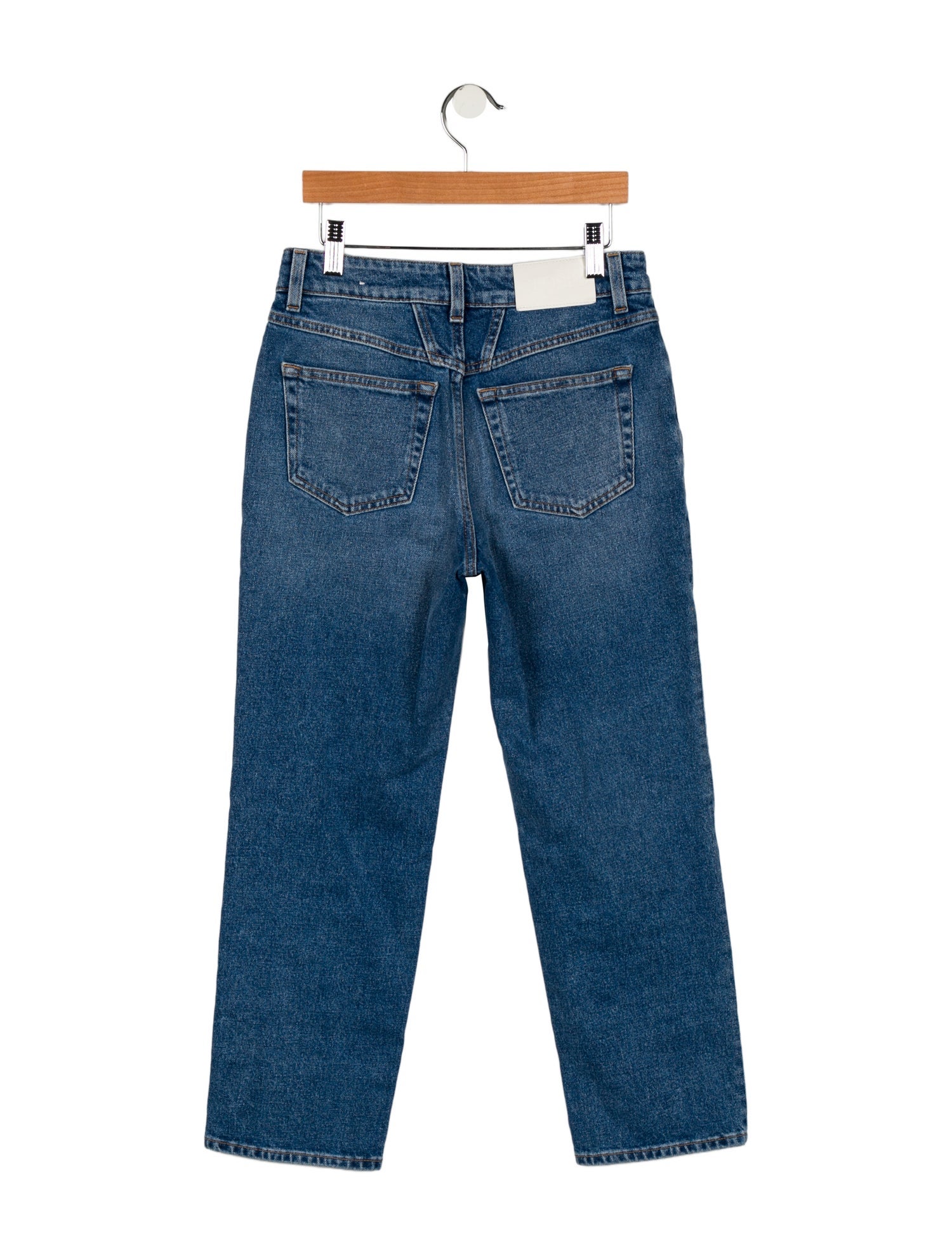 Closed High-Rise Straight Leg Jeans