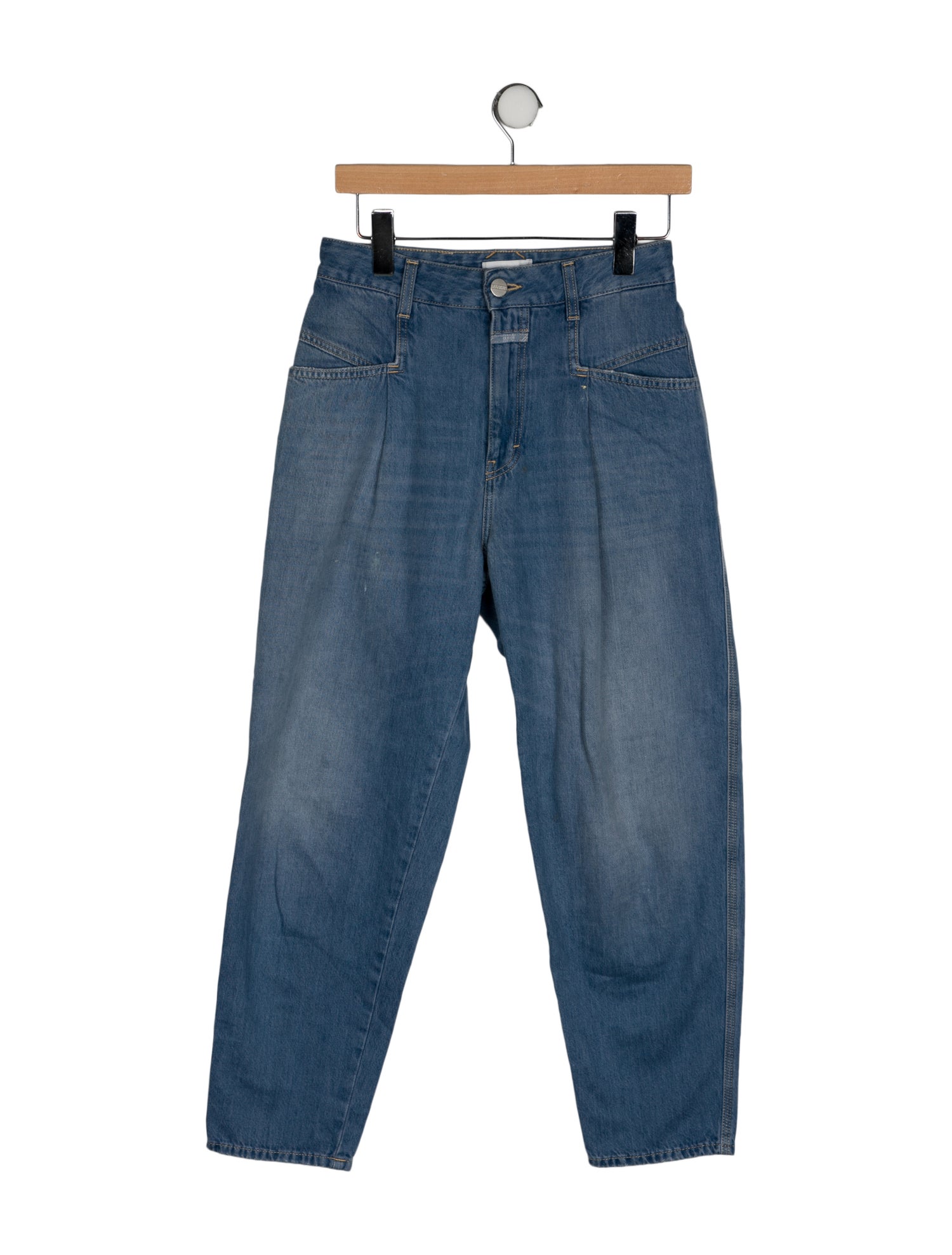 Closed High-Rise Straight Leg Jeans