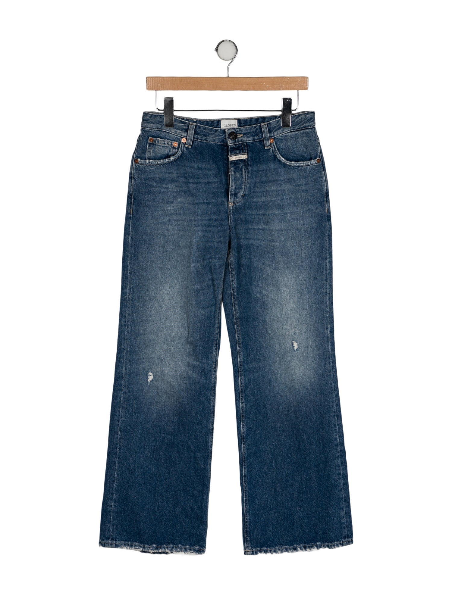 Closed Mid-Rise Wide Leg Jeans
