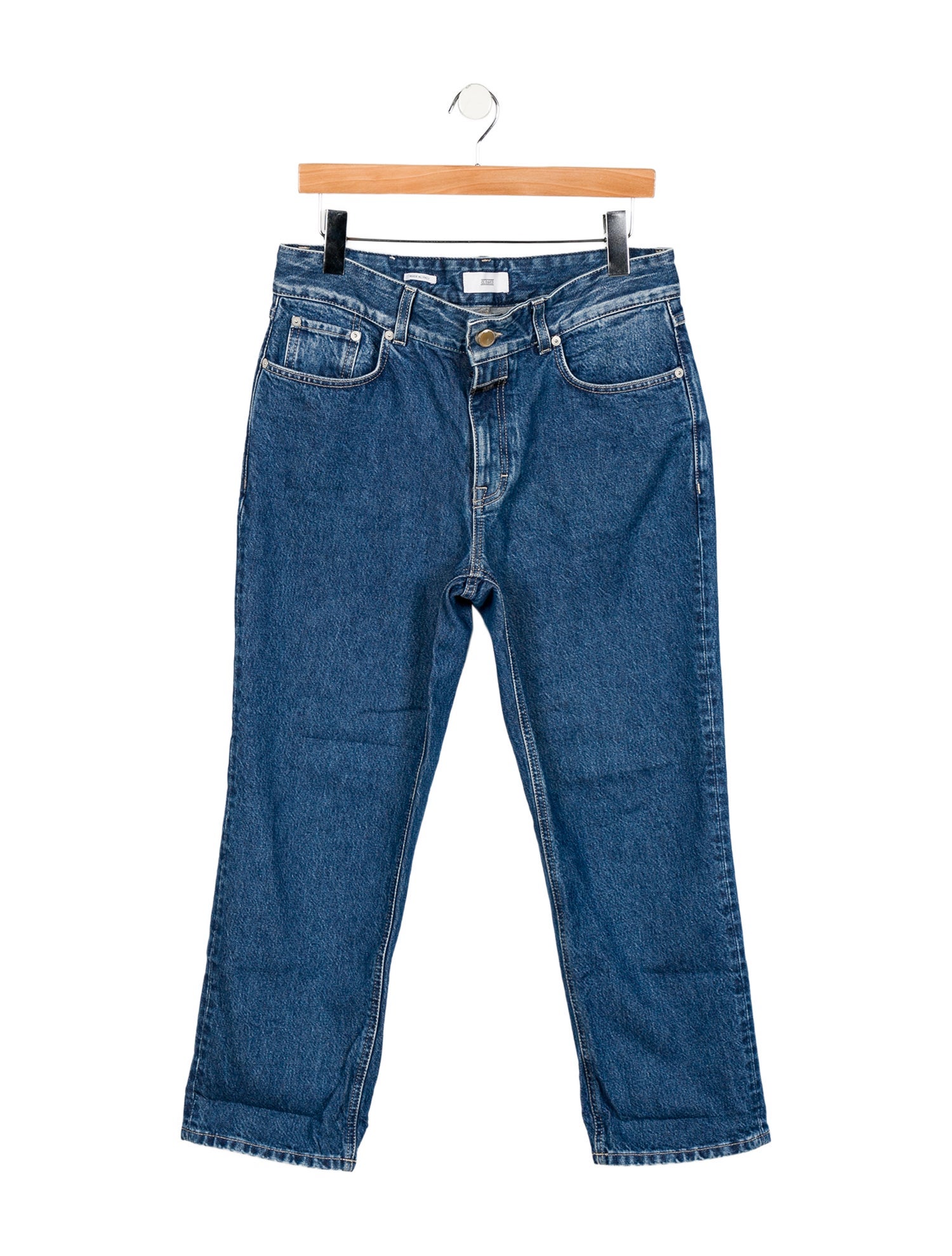 Closed Mid-Rise Straight Leg Jeans